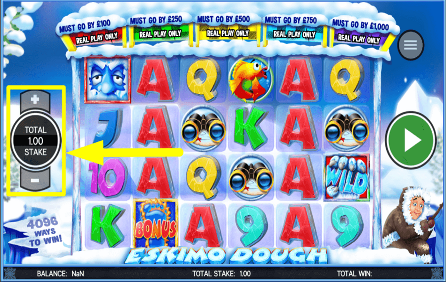 Eskimo Dough WÄHLEN SIE DEN EINSATZ.