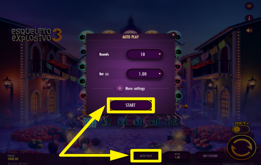 Esqueleto Explosivo 3 UTILIZZARE LA RIPRODUZIONE AUTOMATICA.