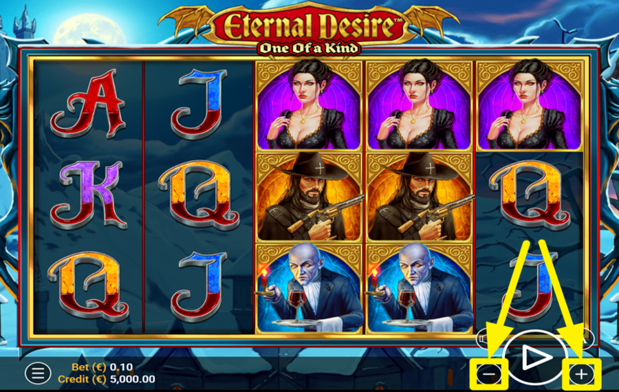 Eternal Desire One of a Kind SPECIFY YOUR WAGER.