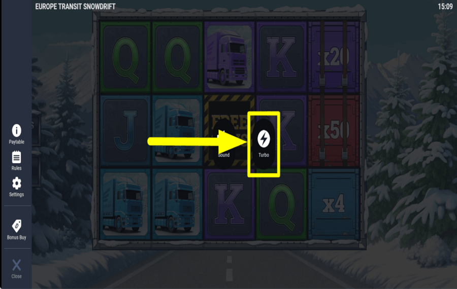 Europe Transit Snowdrift SPEED UP THE GAME.