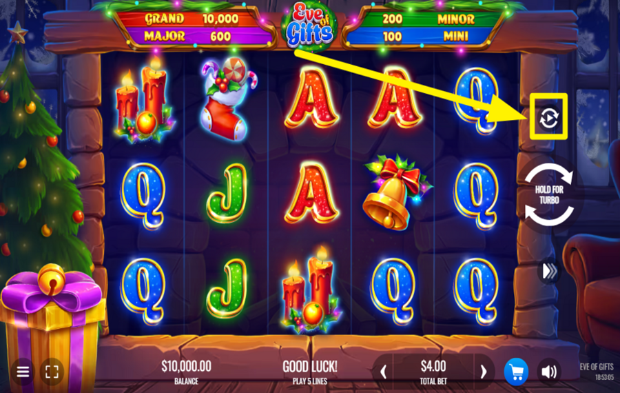 Eve of Gifts ABILITA RIPRODUZIONE AUTOMATICA.