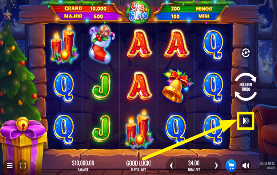 Eve of Gifts ACCELERA IL GIOCO!