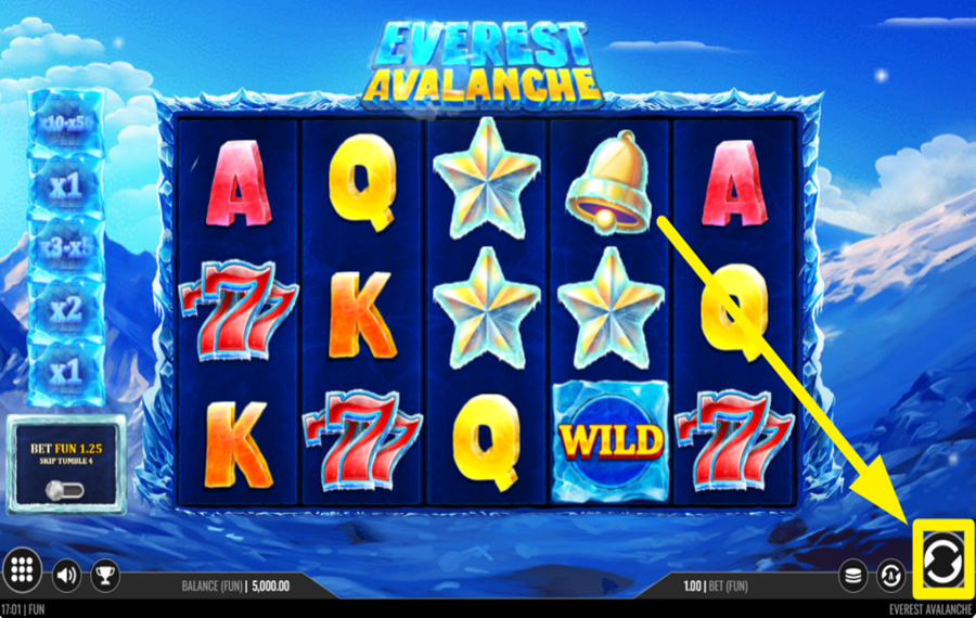 Everest Avalanche SPIN TO WIN!