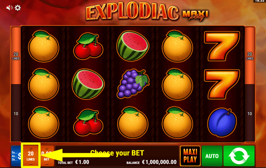 Explodiac AJUSTAR LAS LINEAS DE PAGO.