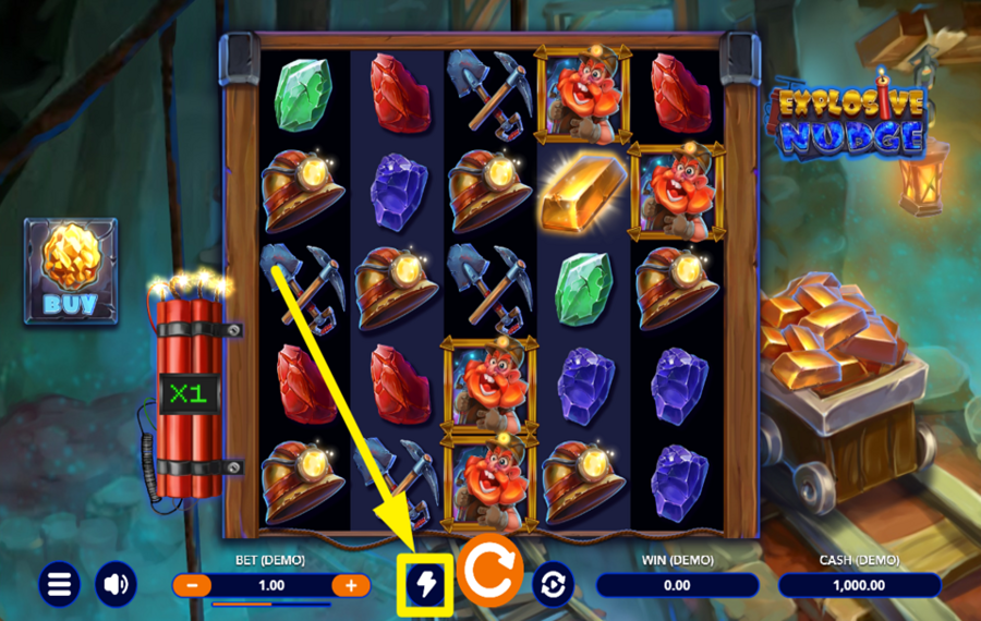 Explosive Nudge ACTIVER LE MODE TURBO.