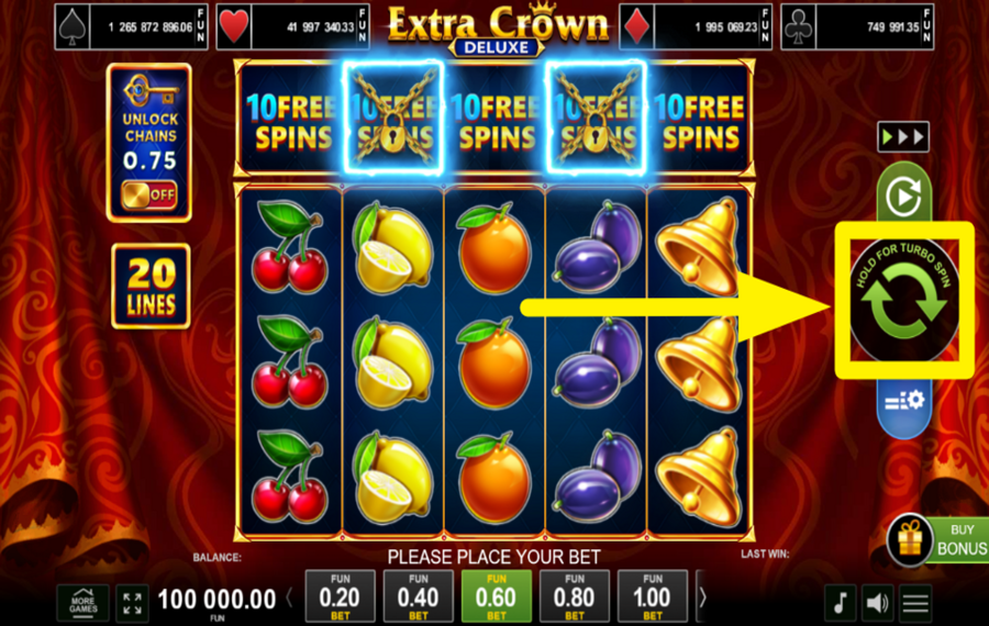 Extra Crown Deluxe ¡GIRA PARA LA VICTORIA!