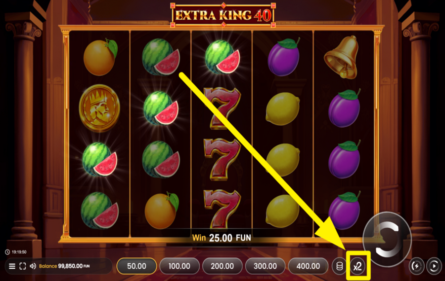 Extra King 40 TESTEN SIE IHR GLÜCK.