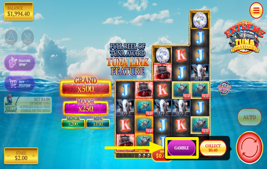 Extreme Tuna Overload TRY YOUR LUCK!