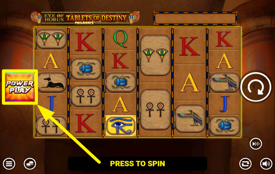 Eye of Horus Tablets of Destiny Megaways OPTIMISEZ VOTRE JEU.