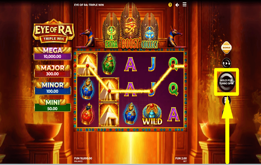 Eye of Ra Triple Win НАЧНИТЕ ИГРАТЬ В АЗАРТНЫЕ ИГРЫ.