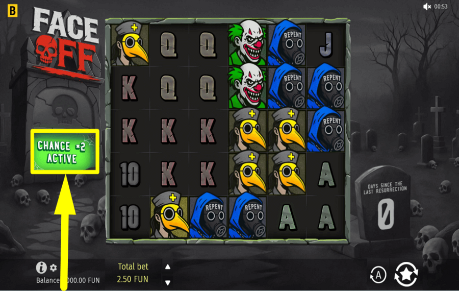 Face Off ИСПЫТАЙТЕ СВОЮ УДАЧУ.