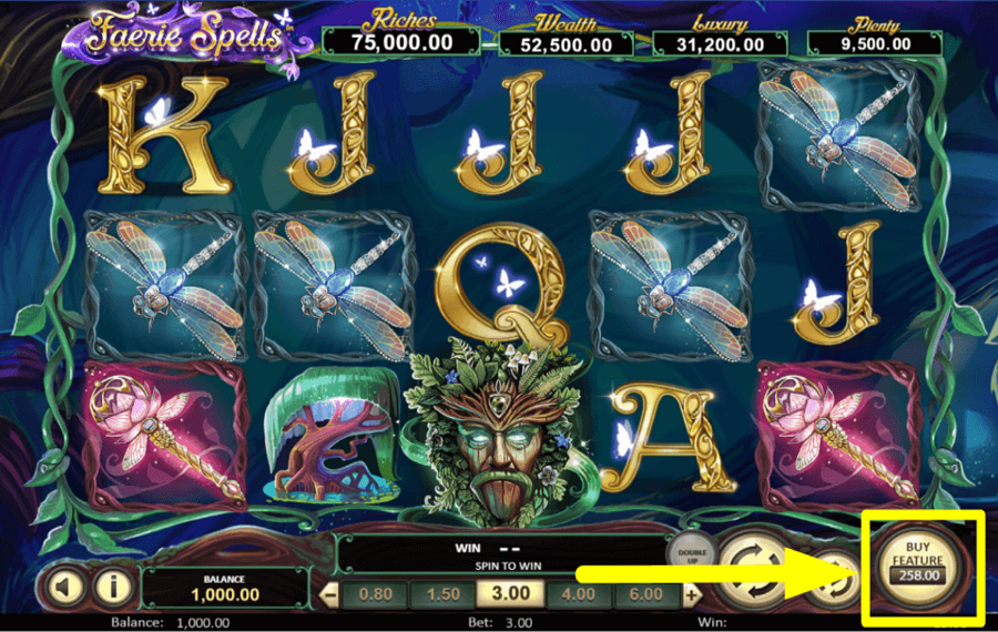 Faerie Spells KOSTENLOSE SPINS KAUFEN.