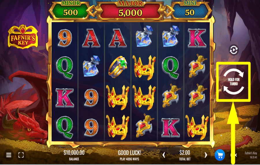 Fafnirs Key INIZIA IL GIOCO.