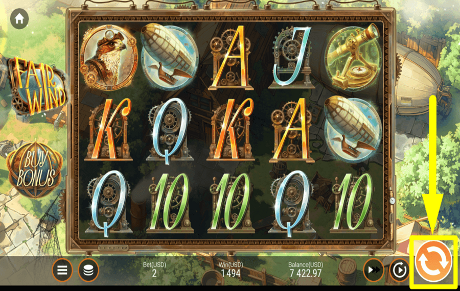 Fair Wind COMIENCE A JUGAR.