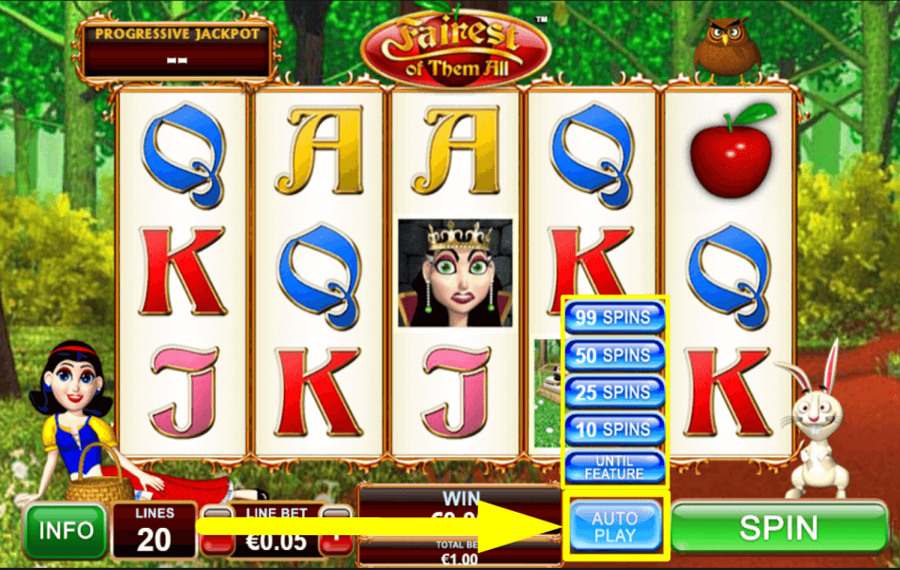 Fairest of Them All PROCEDI CON LA RIPRODUZIONE AUTOMATICA.