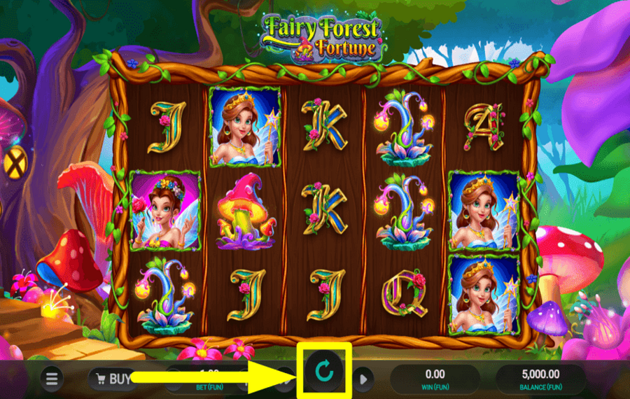 Fairy Forest Fortune COMIENZA EL JUEGO.