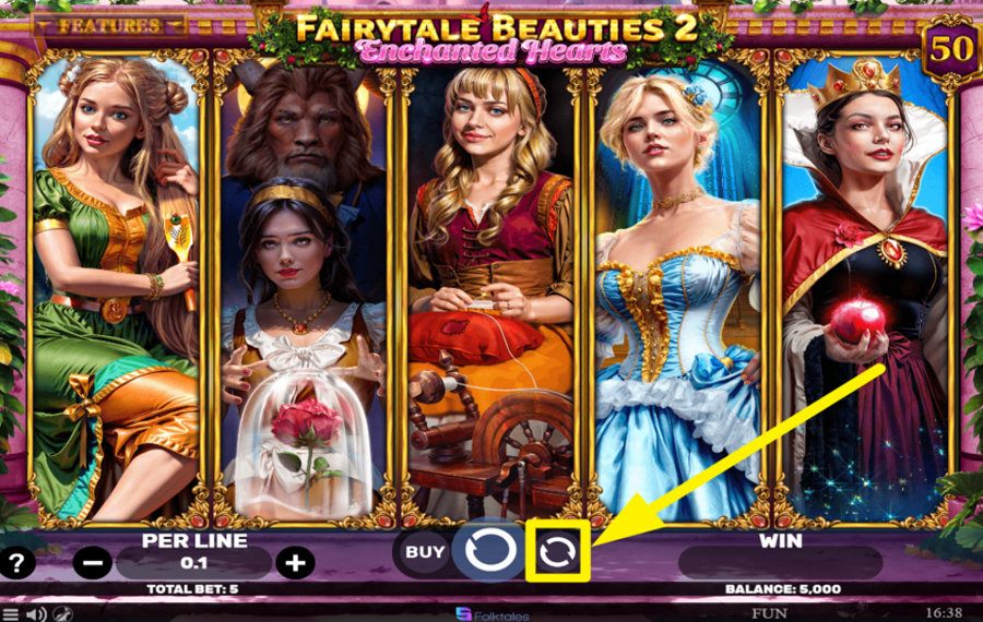 Fairytale Beauties 2 Enchanted Hearts USE THE AUTOPLAY FEATURE.