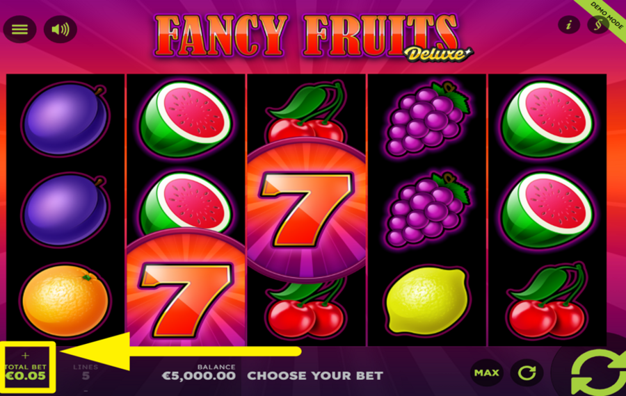 Fancy Fruits Deluxe ДЕЛАЙТЕ СТАВКУ.