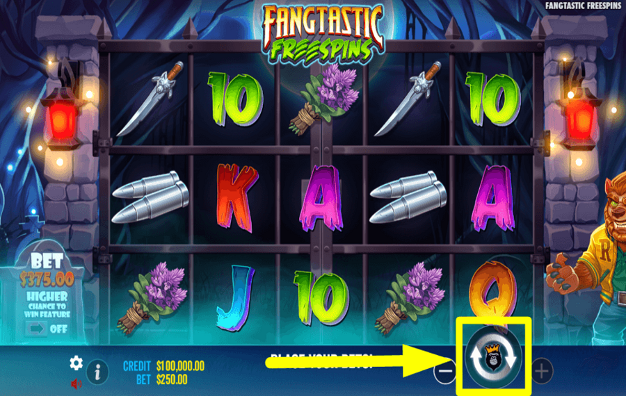 Fangtastic Freespins GIRA LOS CARRETES.