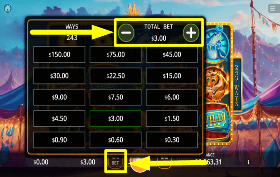 Fantasy Circus ELIGE TU APUESTA.