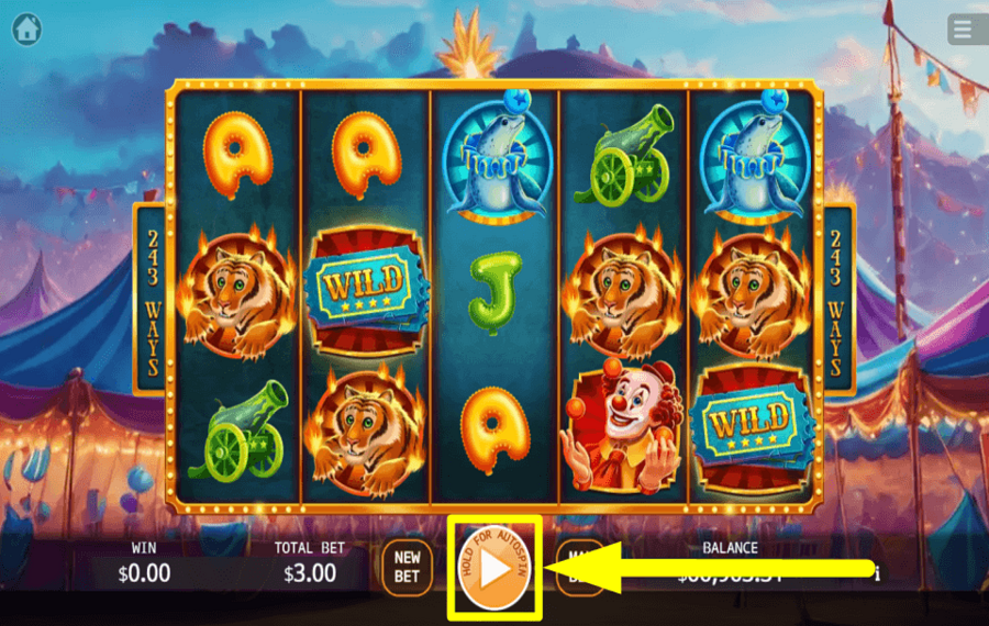 Fantasy Circus REALIZAR APUESTAS MÁXIMAS.