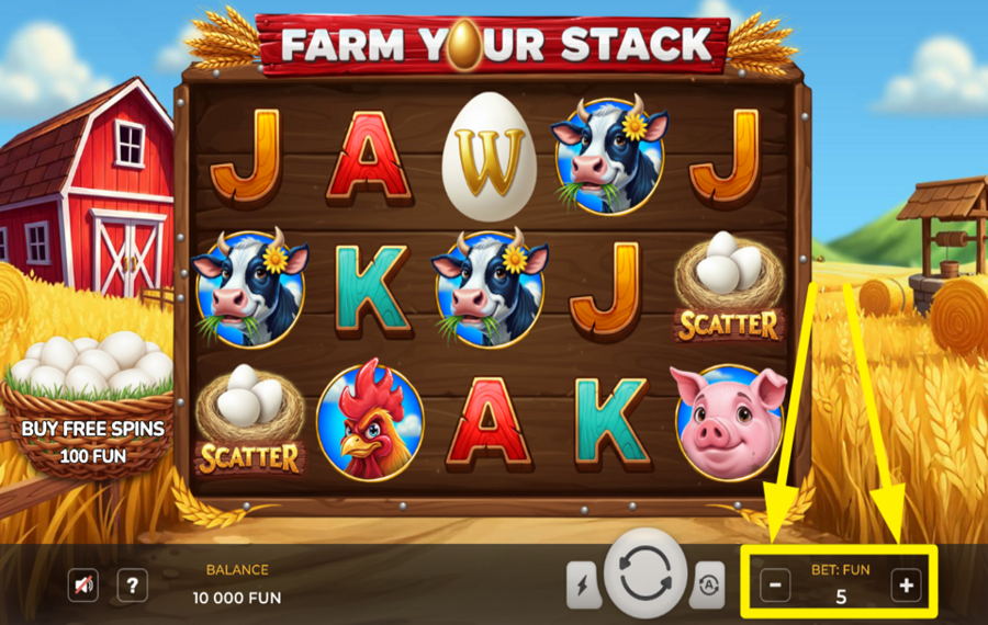 Farm Your Stack ОПРЕДЕЛИТЕ СВОЮ СТАВКУ.