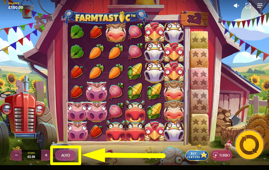 Farmtastic SPIN AUTOMATICALLY.