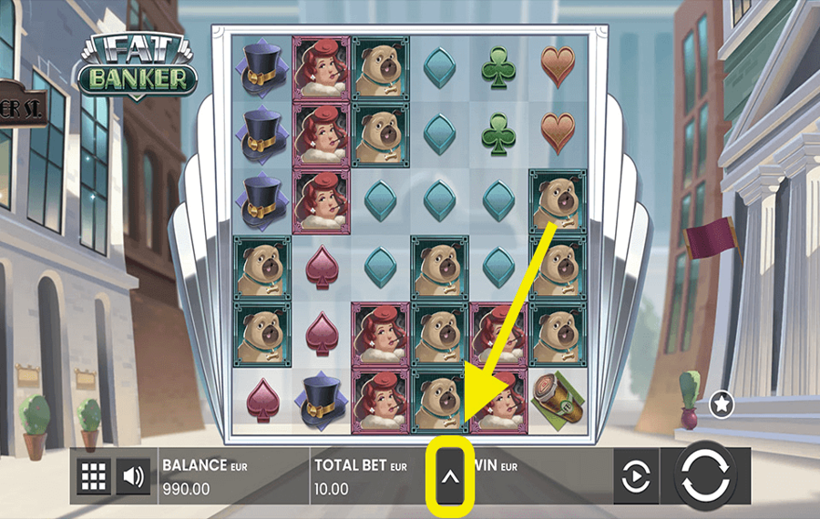 Fat Banker Choose your bet amount.