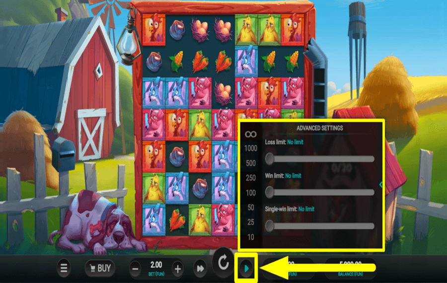 Fat Fox ACTIVAR REPRODUCCIÓN AUTOMÁTICA.