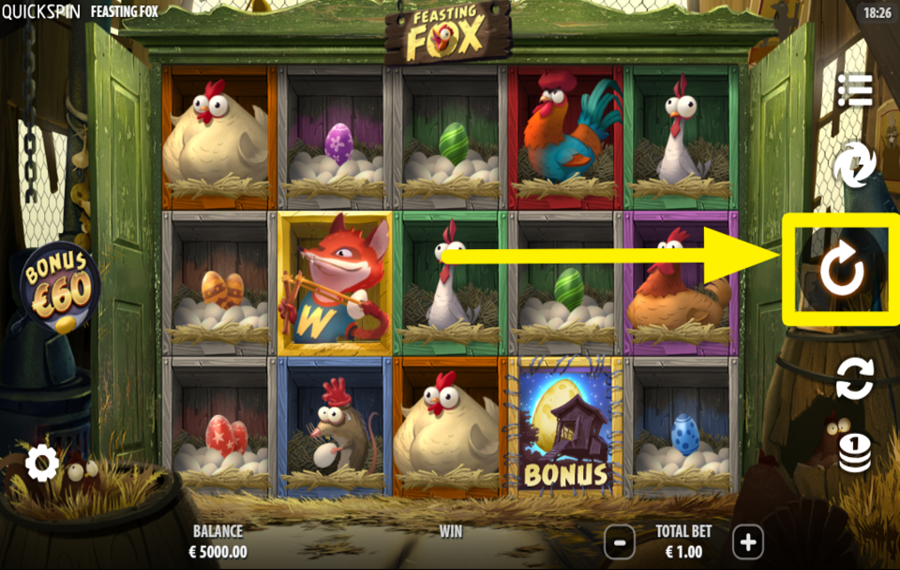 Feasting Fox УЧАСТВУЙТЕ В РАЗВЛЕЧЕНИИ!