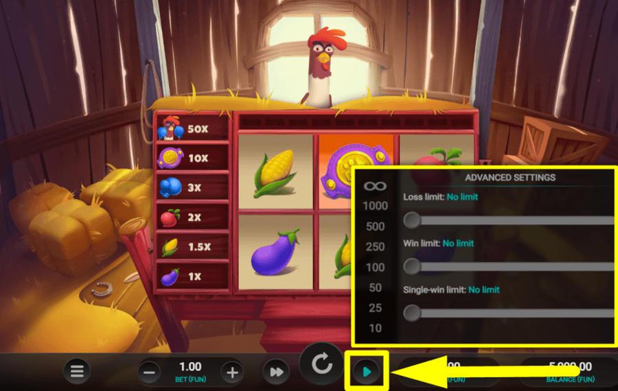 Feather Fury CONTINUAR AUTOMÁTICAMENTE.