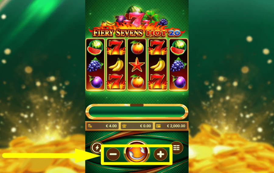 Fiery Sevens Hot 20 КОНТРОЛИРУЙТЕ СТАВКУ.