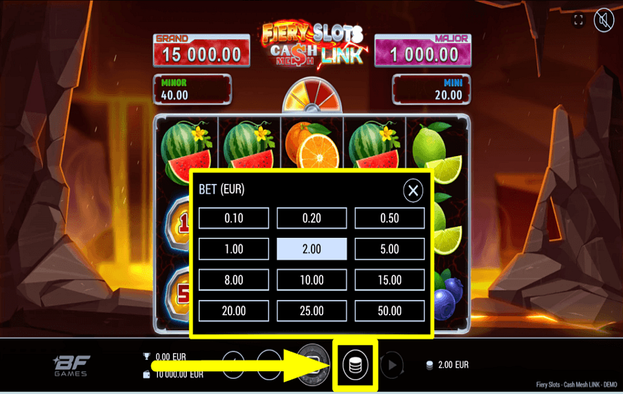 Fiery Slots Cash Mesh LINK СКОРРЕКТИРУЙТЕ СТАВКУ.