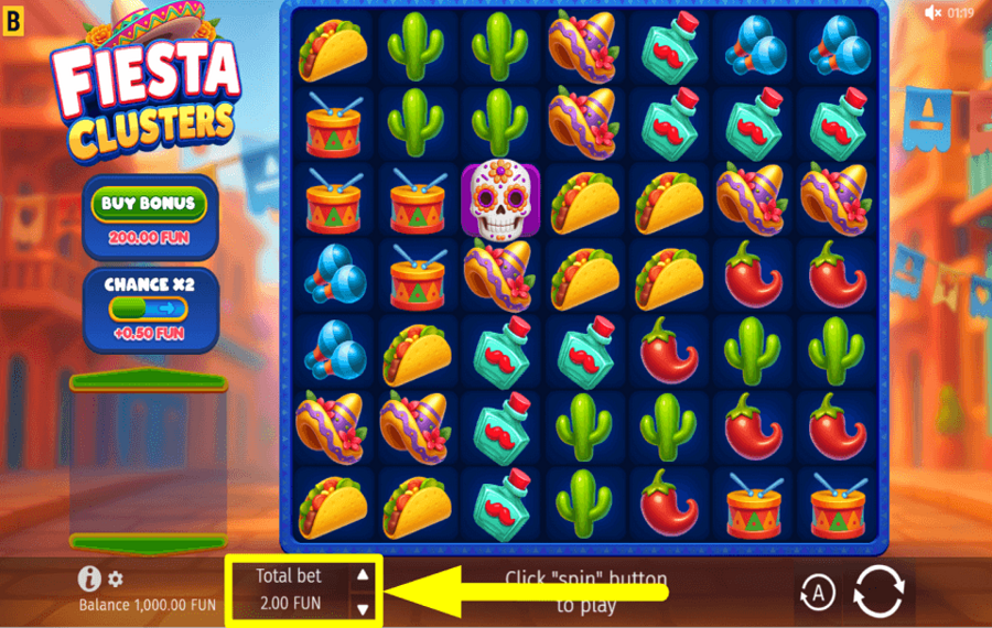 Fiesta Clusters DÉTERMINER L'ENJEU.