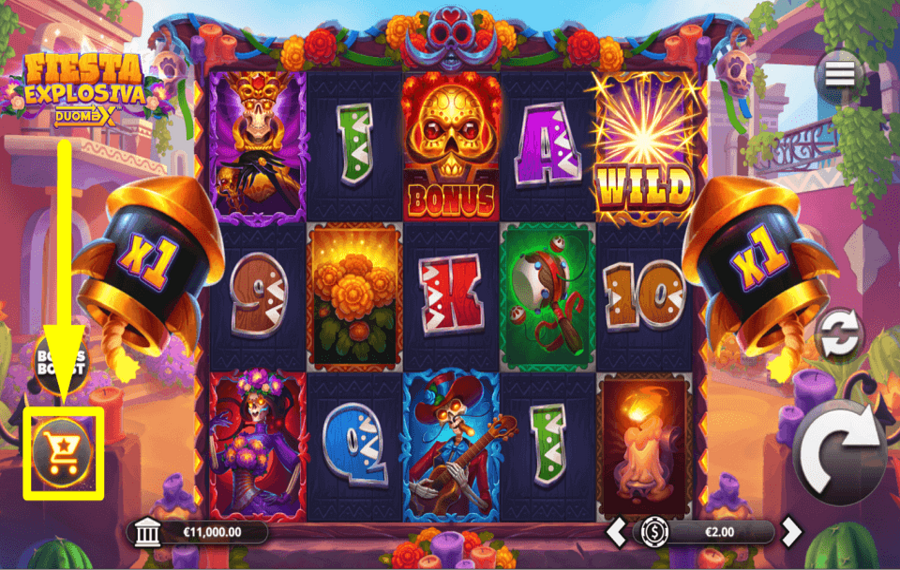 Fiesta Explosiva DuoMax ACQUISTA GIRI GRATUITI.