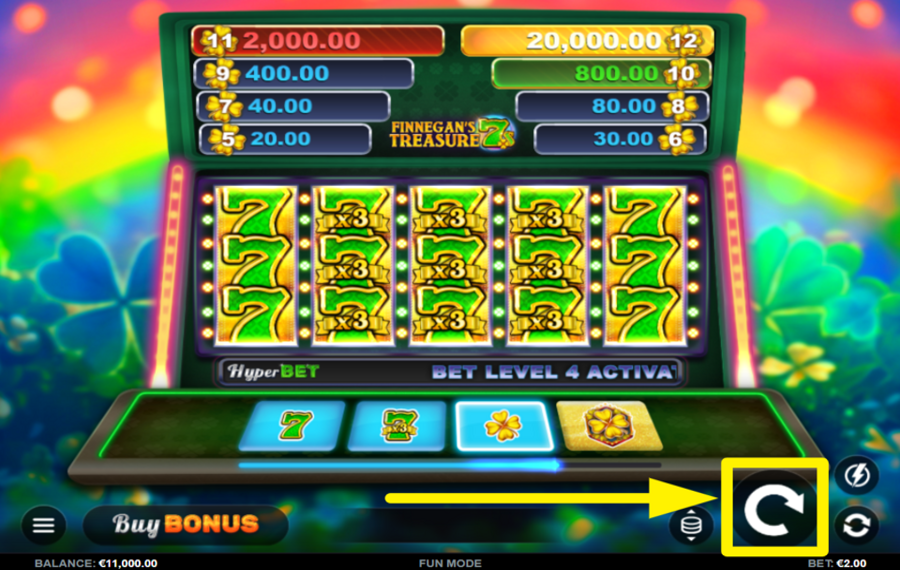 Finnegans Treasure 7s TOURNEZ POUR GAGNER !