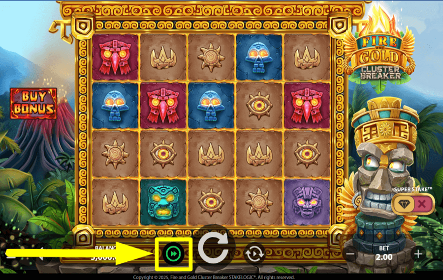 Fire and Gold Cluster Breaker УВЕЛИЧЬТЕ ТЕМП.