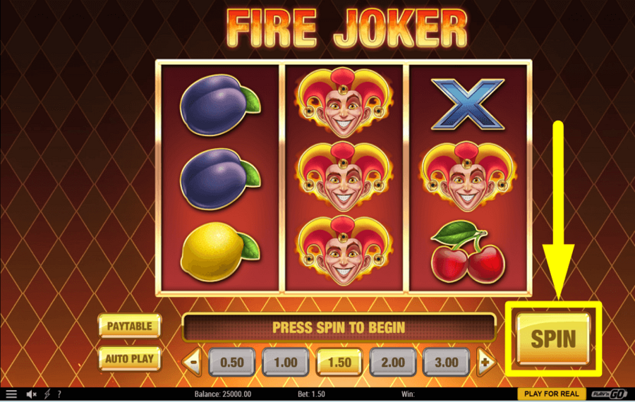 Fire Joker JOUEZ POUR GAGNER.