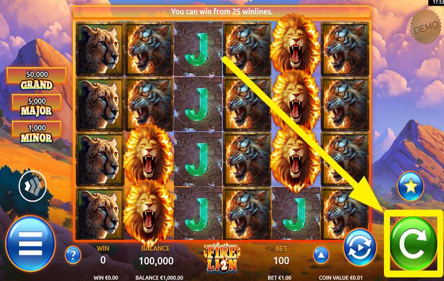 Fire Lion 2 UNISCITI ALLA SPINNING!