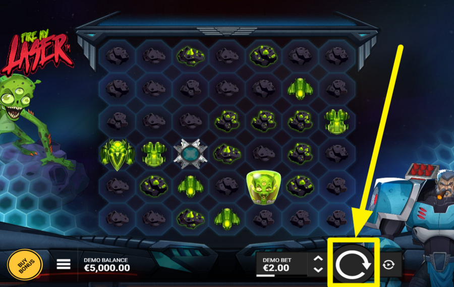 Fire my Laser SPIN FOR SUCCESS!