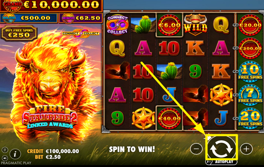 Fire Stampede 2 FAITES TOURNER LES BOBINES.