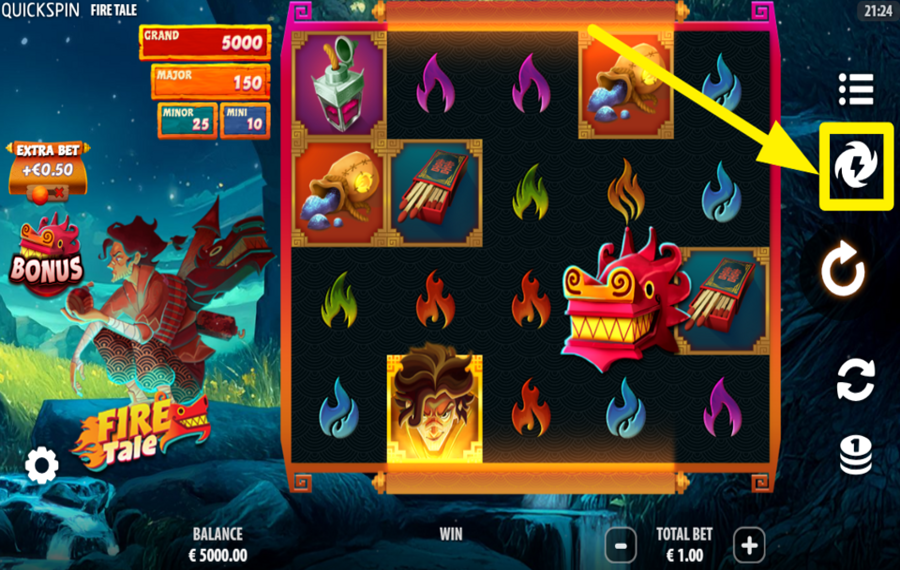 Fire Tale MAXIMISEZ LA VITESSE.