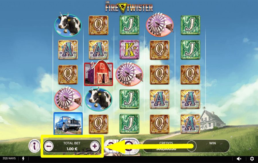 Fire Twister FIXEZ VOTRE MISE TOTALE.