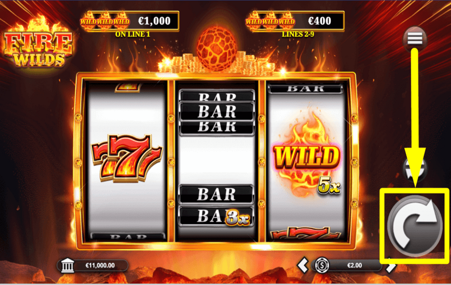 Fire Wilds INIZIA A GIOCARE D'AZZARDO.