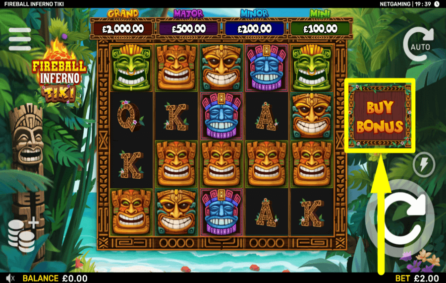 Fireball Inferno Tiki PAY FOR THE BONUS.