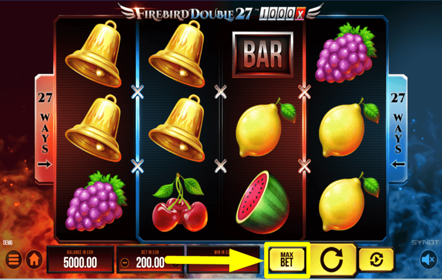 Firebird Double 27 1000x RAISE THE STAKES.