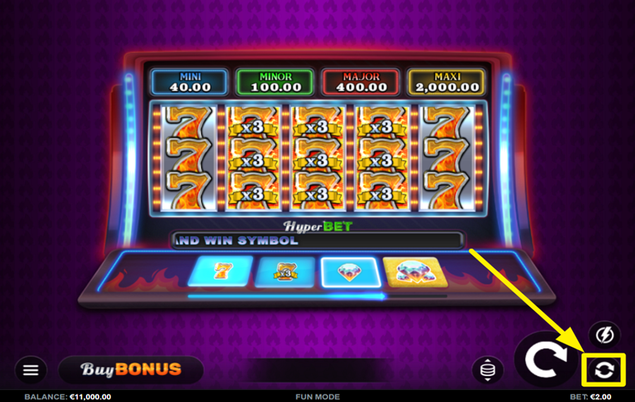 Firedream 7s Hold and Win ENABLE AUTOPLAY.