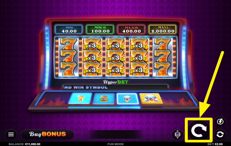 Firedream 7s Hold and Win SPIN THE REELS.