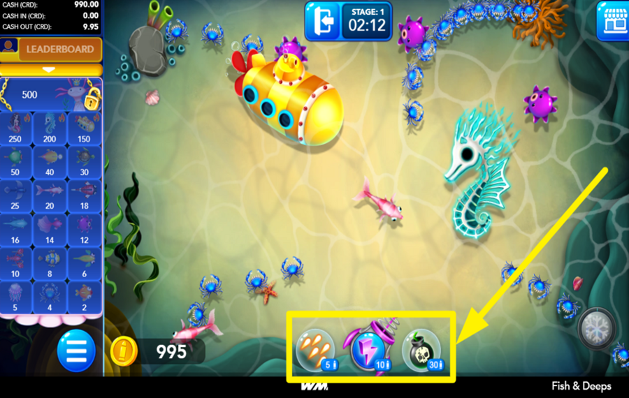 Fish and Deeps SCEGLI LA TUA ARMA.