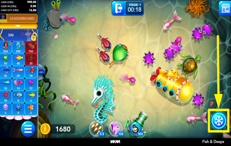 Fish and Deeps CONGELA LE CREATURE.